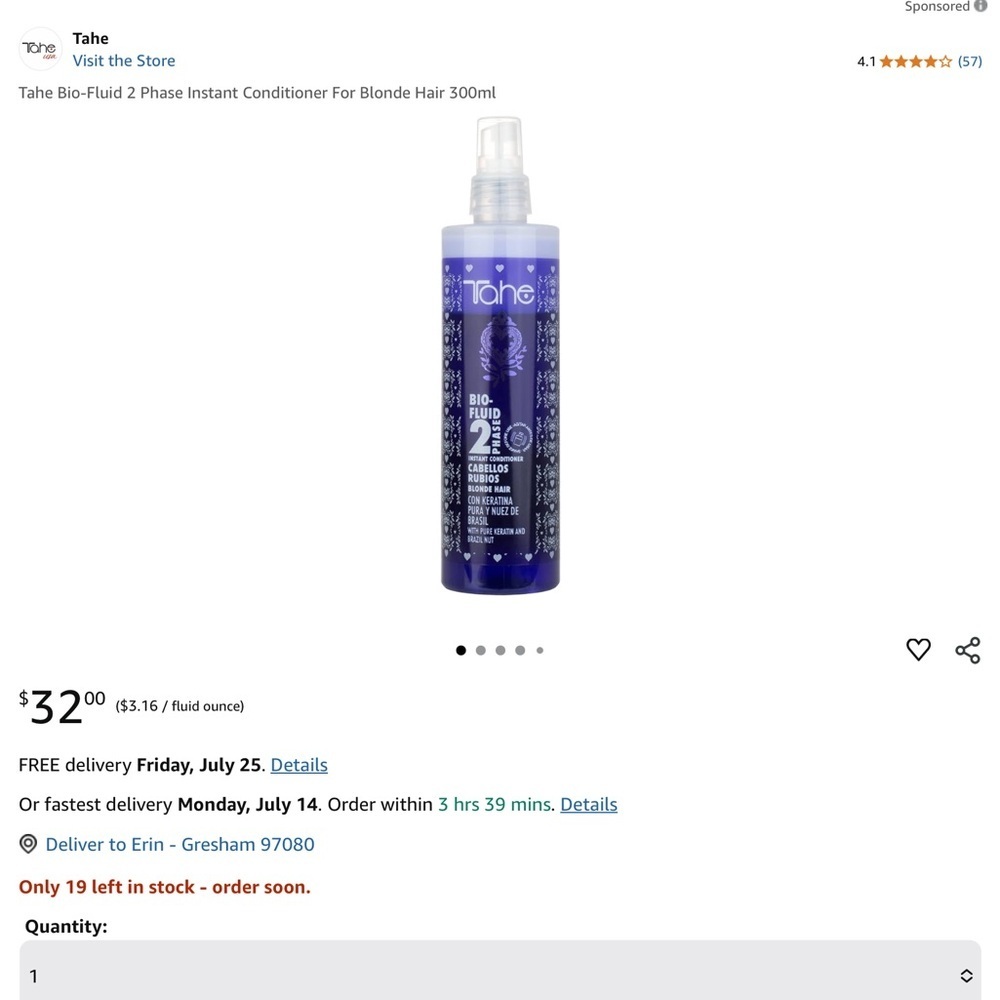 Tahe Bio-Fluid 2 Phase Conditioner - Picture 6 of 6